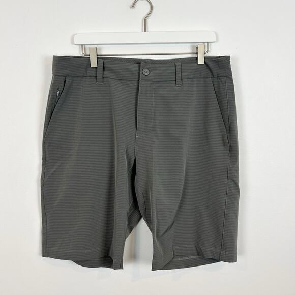 Hang Ten Men's Hybrird Shorts Grey Daybreak Size 34 - Picture 1 of 7